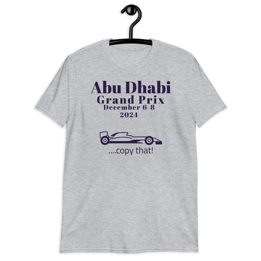 2024 Abu Dhabi Grand Prix Short-Sleeve Unisex T-Shirt