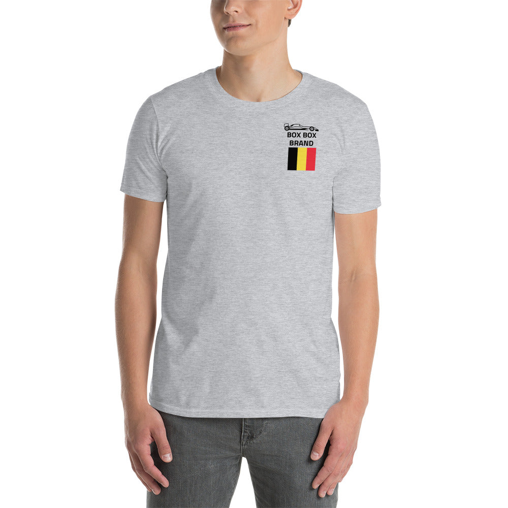 2024 Belgium Grand Prix Reversed Short-Sleeve Unisex T-Shirt