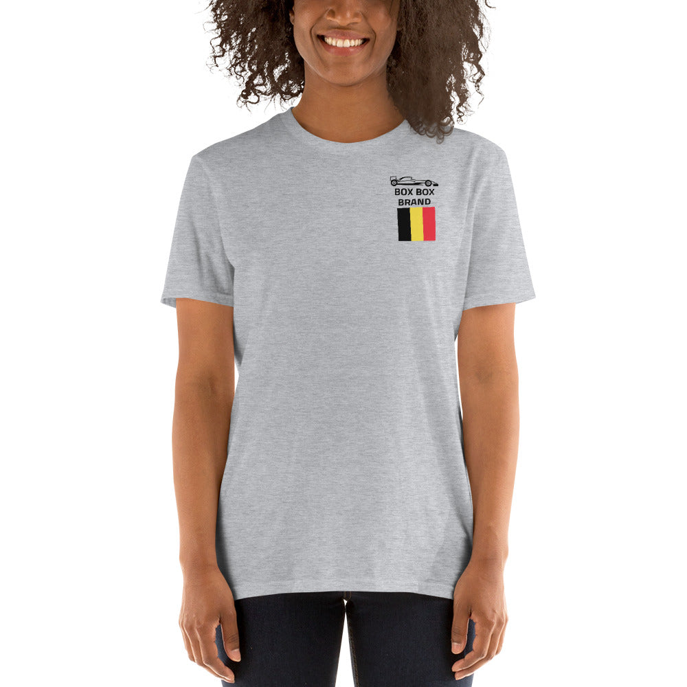 2024 Belgium Grand Prix Reversed Short-Sleeve Unisex T-Shirt