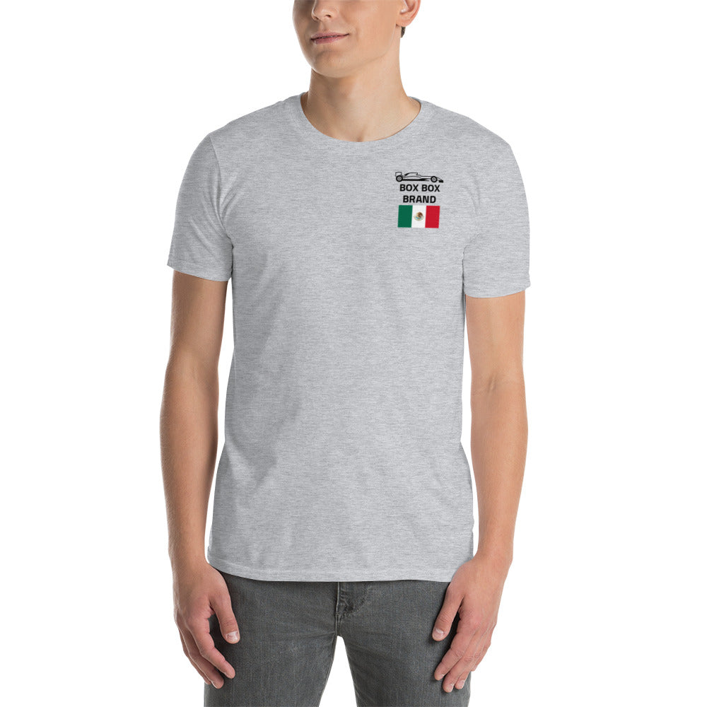 2023 Mexico Grand Prix Reverse Short-Sleeve Unisex T-Shirt