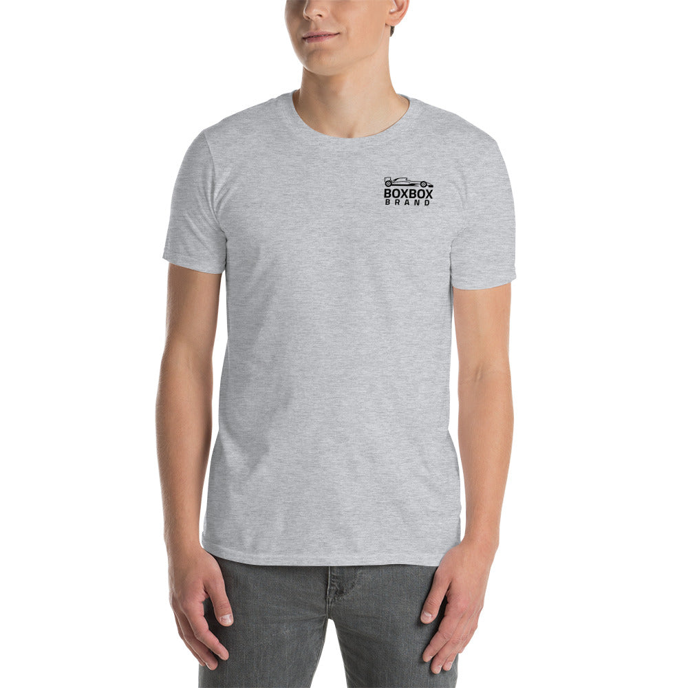 "BOX,BOX" Light-Reverse (Curve) Short-Sleeve Unisex T-Shirt