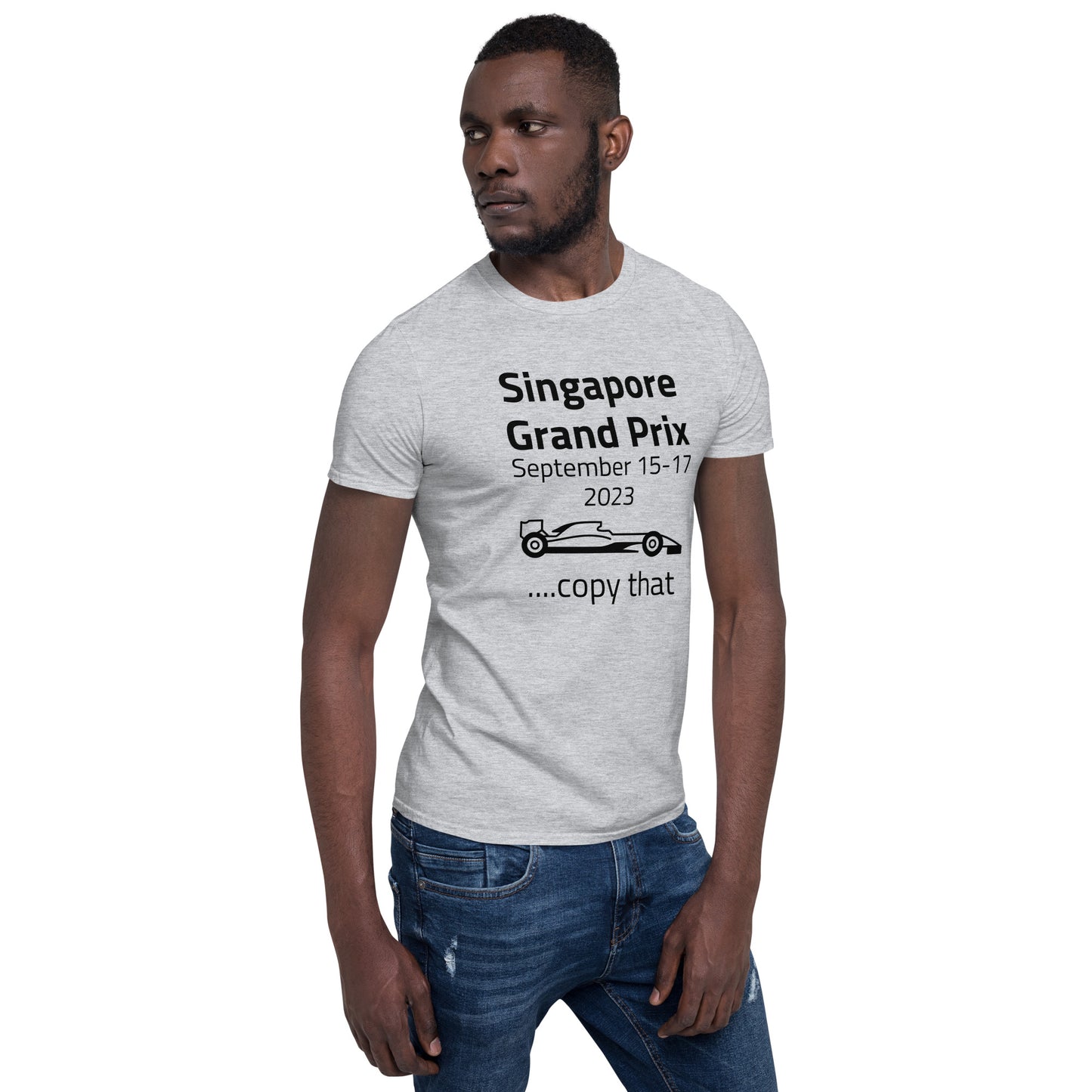 2023 Singapore Grand Prix Short-Sleeve Unisex T-Shirt