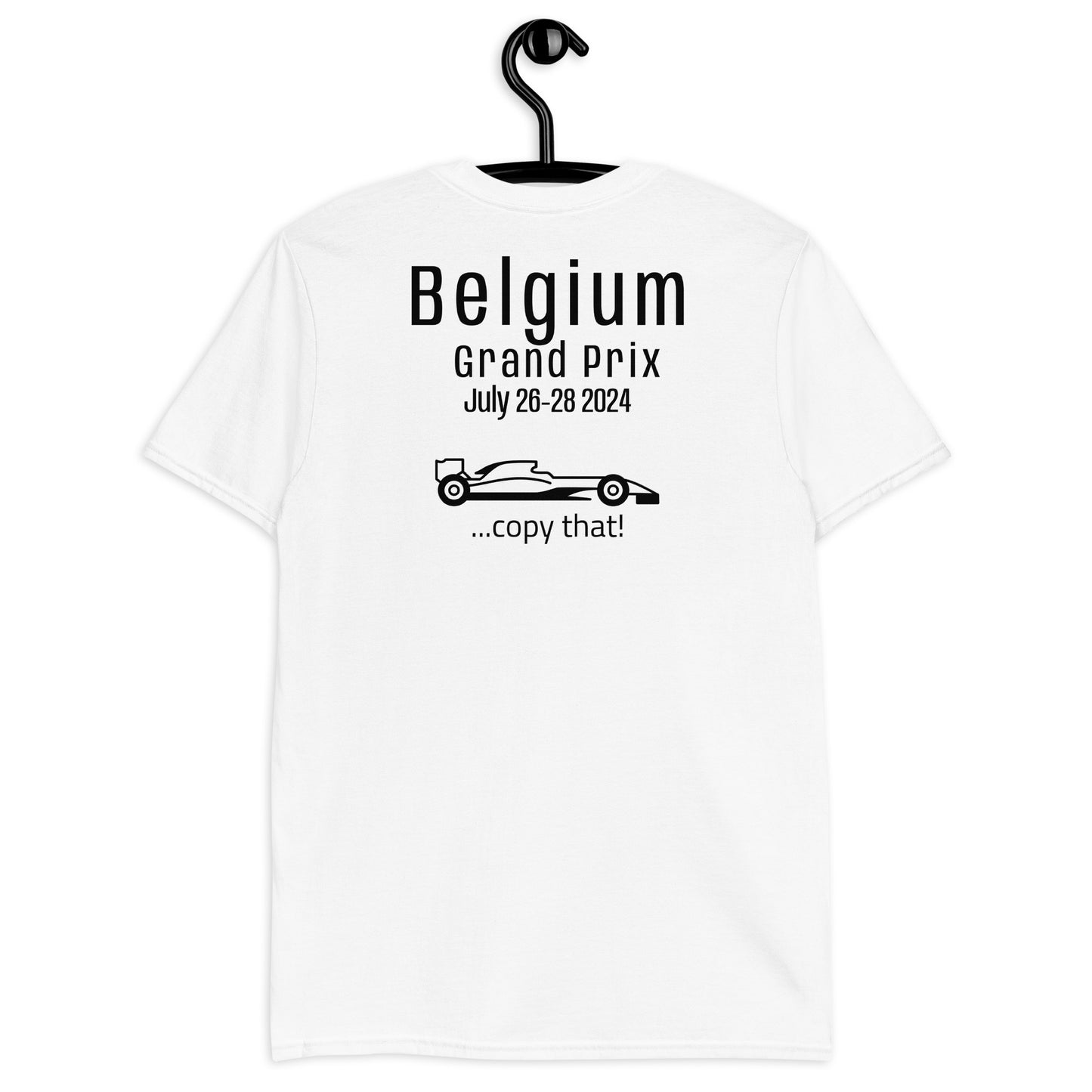 2024 Belgium Grand Prix Reversed Short-Sleeve Unisex T-Shirt