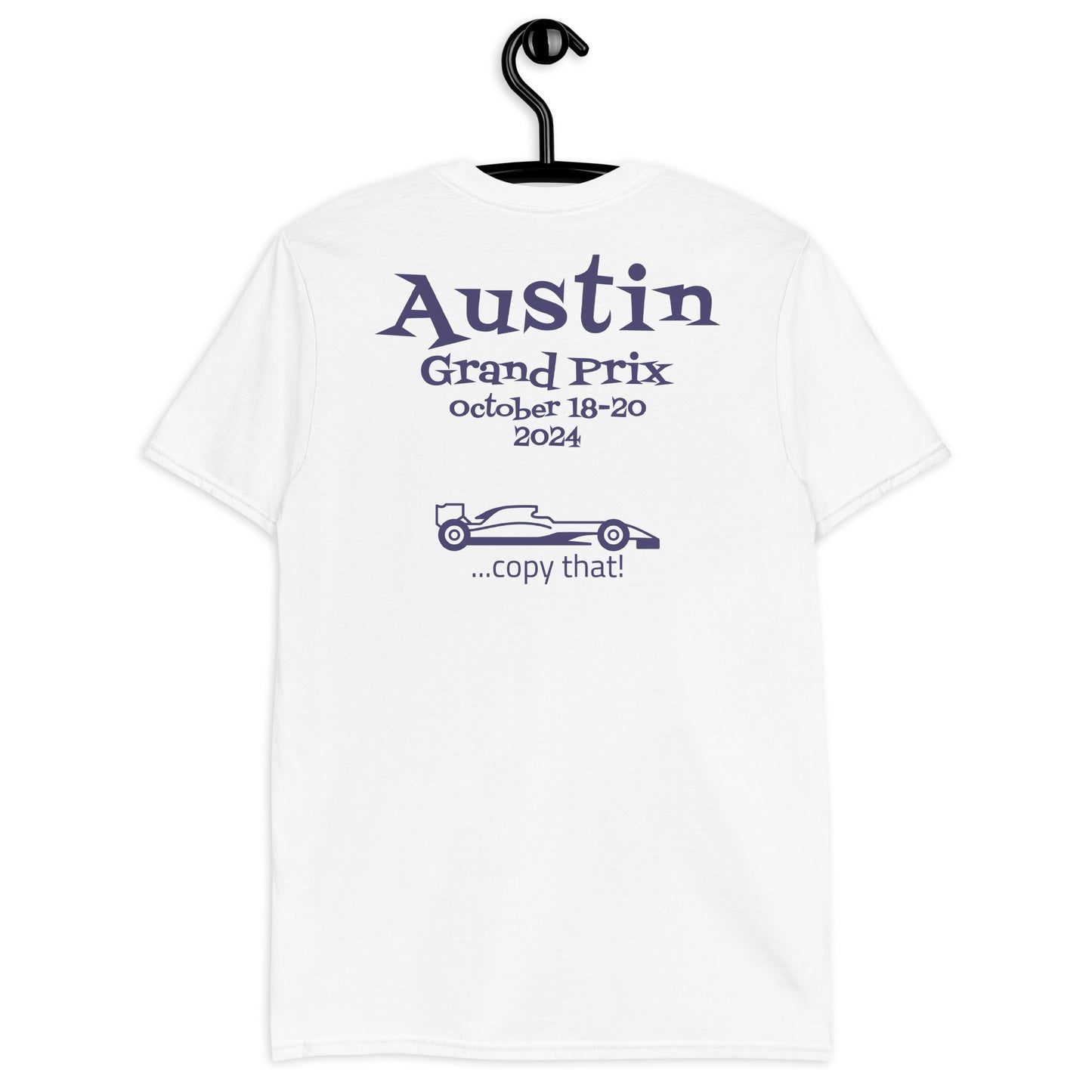 2024 Austin Grand Prix Reverse Short-Sleeve Unisex T-Shirt