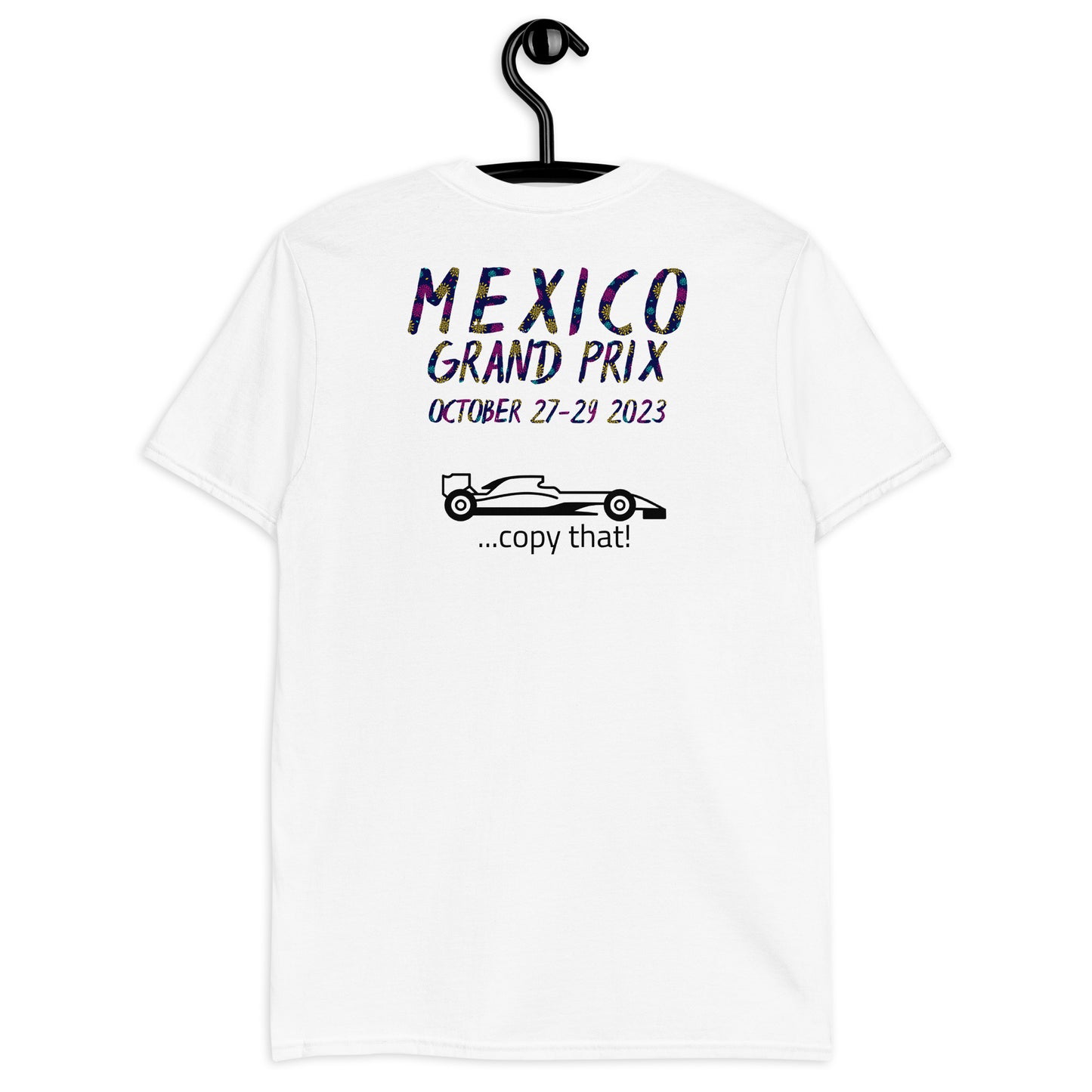 2023 Mexico Grand Prix Reverse Short-Sleeve Unisex T-Shirt