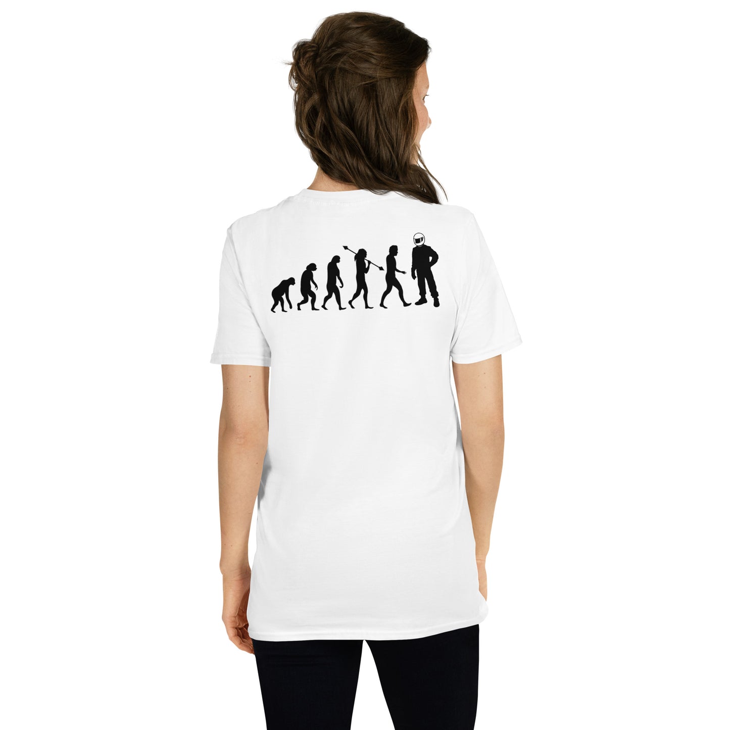 Evolution Reverse Short-Sleeve Unisex T-Shirt