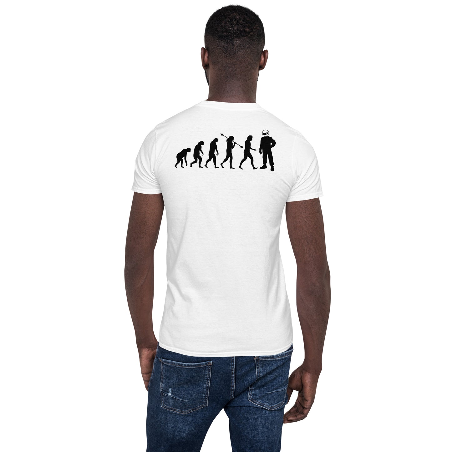 Evolution Reverse Short-Sleeve Unisex T-Shirt