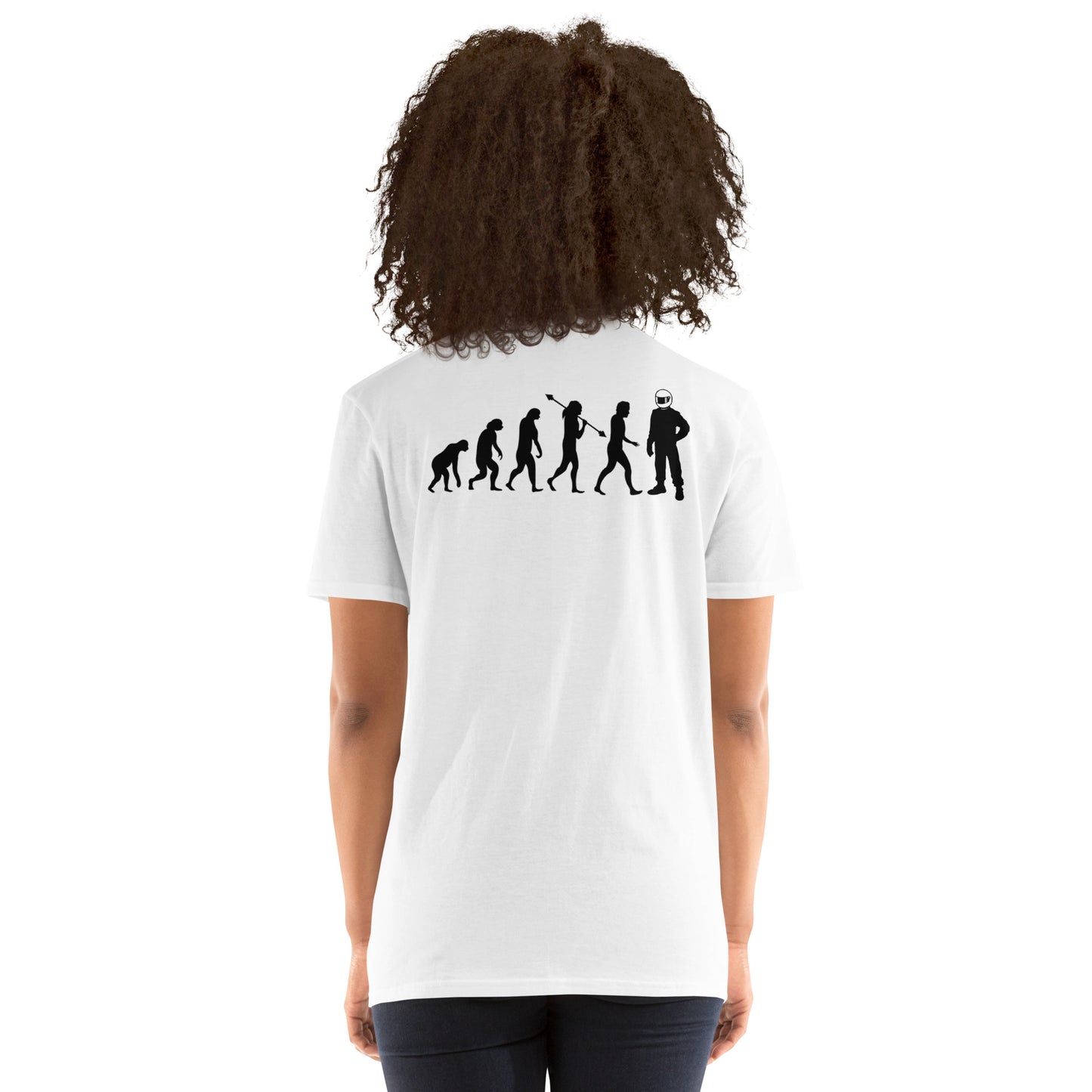 Evolution Reverse Short-Sleeve Unisex T-Shirt