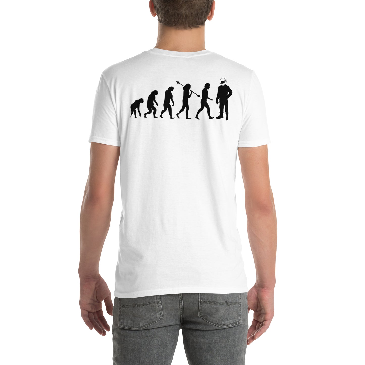 Evolution Reverse Short-Sleeve Unisex T-Shirt