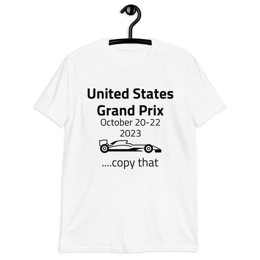 2023 United States Grand Prix Short-Sleeve Unisex T-Shirt