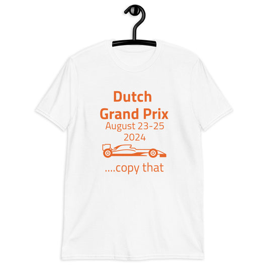 2023 Dutch Grand Prix (Orange) Short-Sleeve Unisex T-Shirt