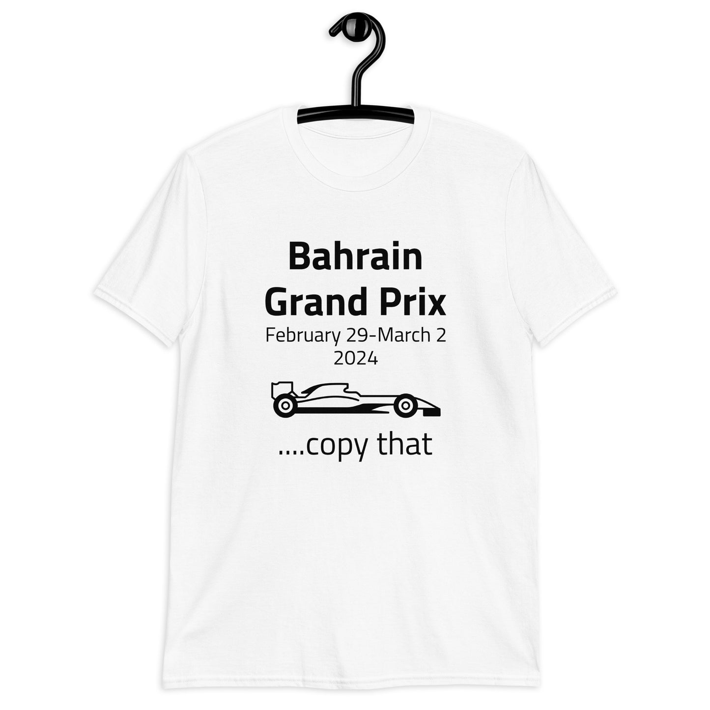 2024 Bahrain Grand Prix Short-Sleeve Unisex T-Shirt