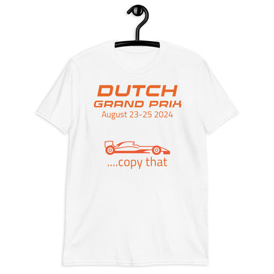 2024 Dutch Grand Prix (Orange) Short-Sleeve Unisex T-Shirt