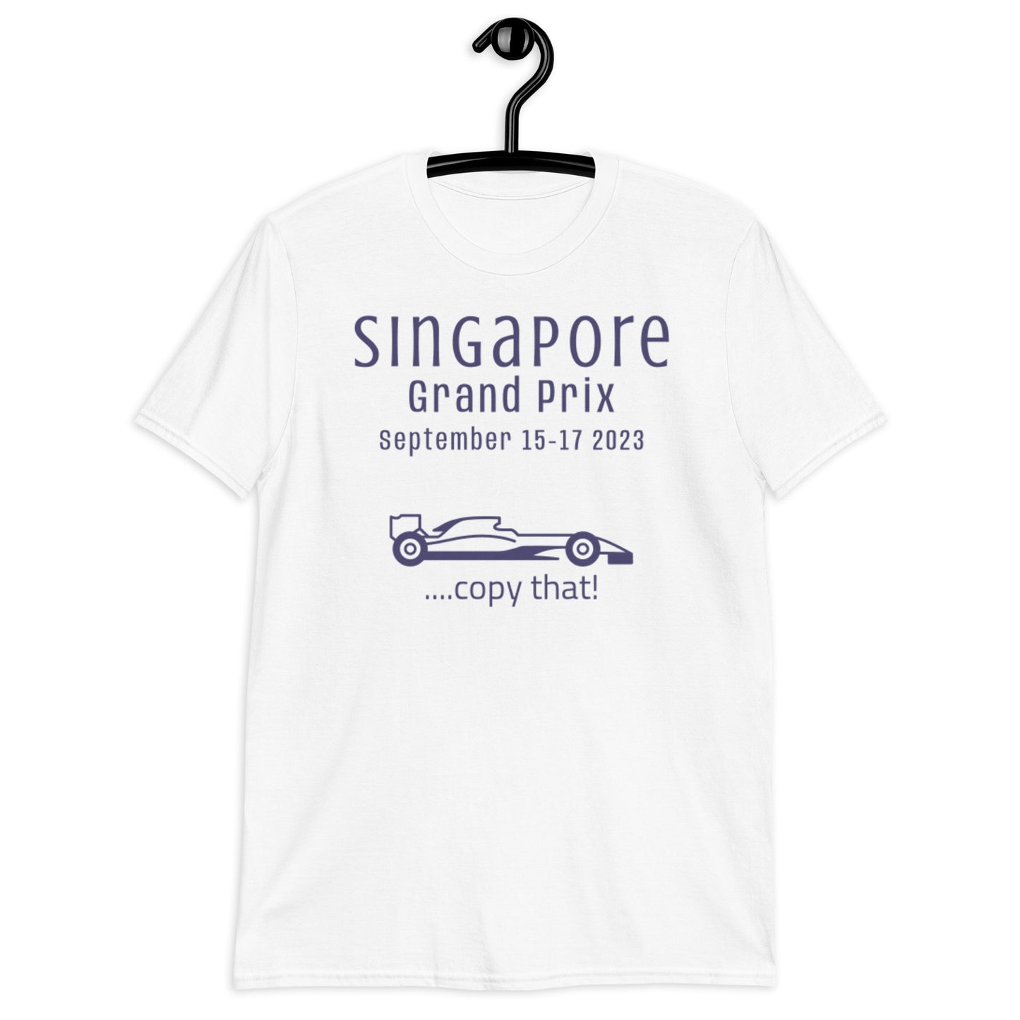 2023 Singapore Grand Prix Short-Sleeve Unisex T-Shirt