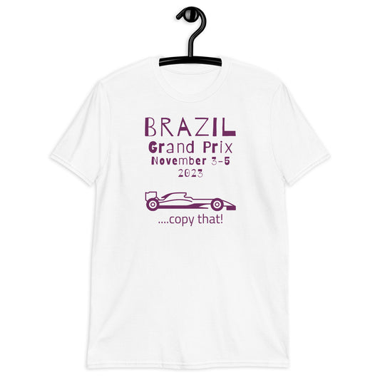 2023 Brazil Grand Prix Short-Sleeve Unisex T-Shirt