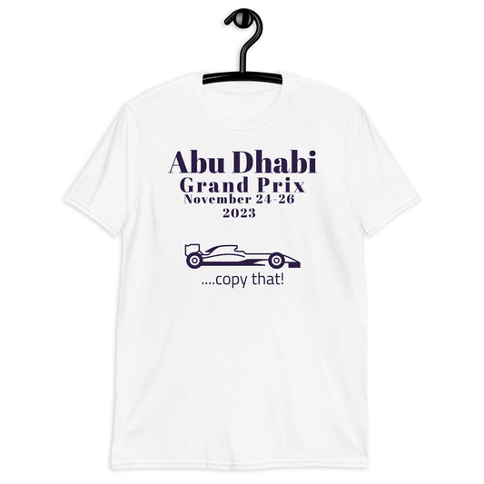 2023 Abu Dhabi Grand Prix Short-Sleeve Unisex T-Shirt