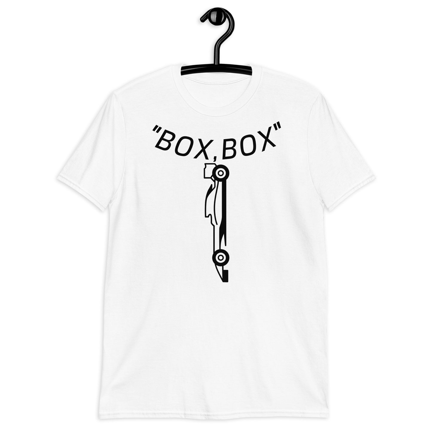 'BOX,BOX" Front-Light (Curve) Short-Sleeve Unisex T-Shirt