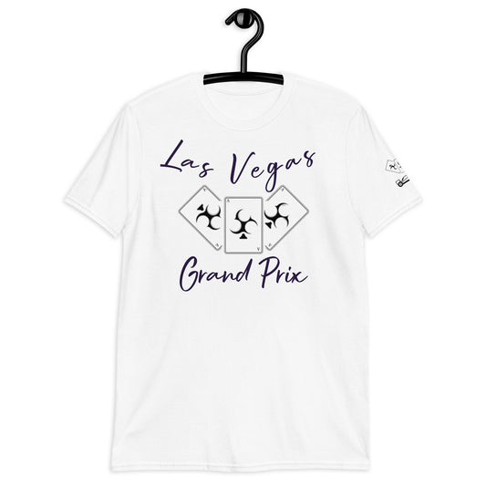 Las Vegas Grand Prix Front (Cards) Short-Sleeve Unisex T-Shirt