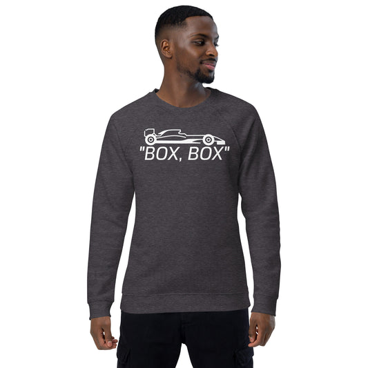 BOX, BOX Unisex organic raglan sweatshirt