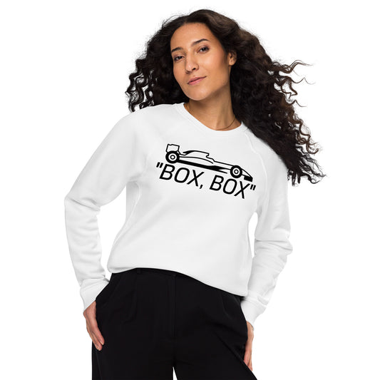 BOX, BOX Unisex organic raglan sweatshirt